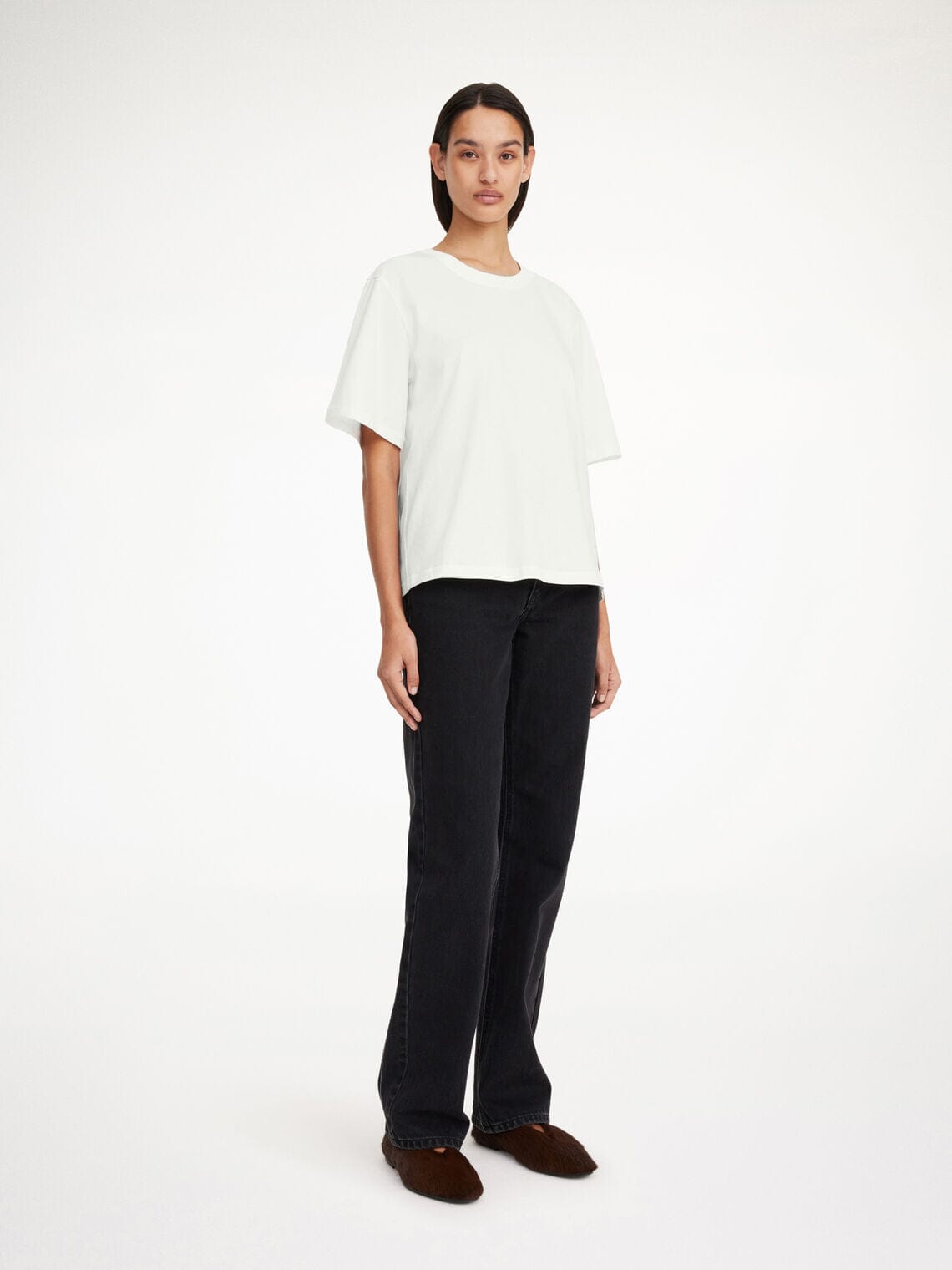 HEDIL T-SHIRT IN WHITE T-SHIRT BY MALENE BIRGER 