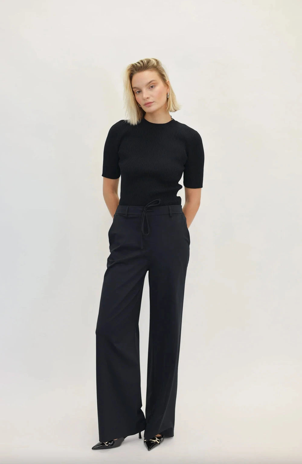 VERRES PANTS IN BLACK PANTS MAXMARA 