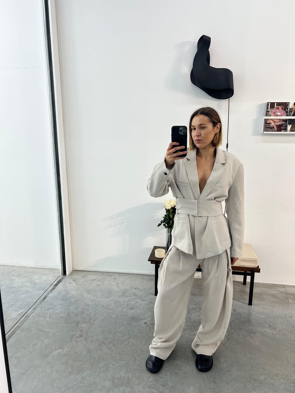 SONJA TROUSER IN URBAN CLAY PANTS IRO 