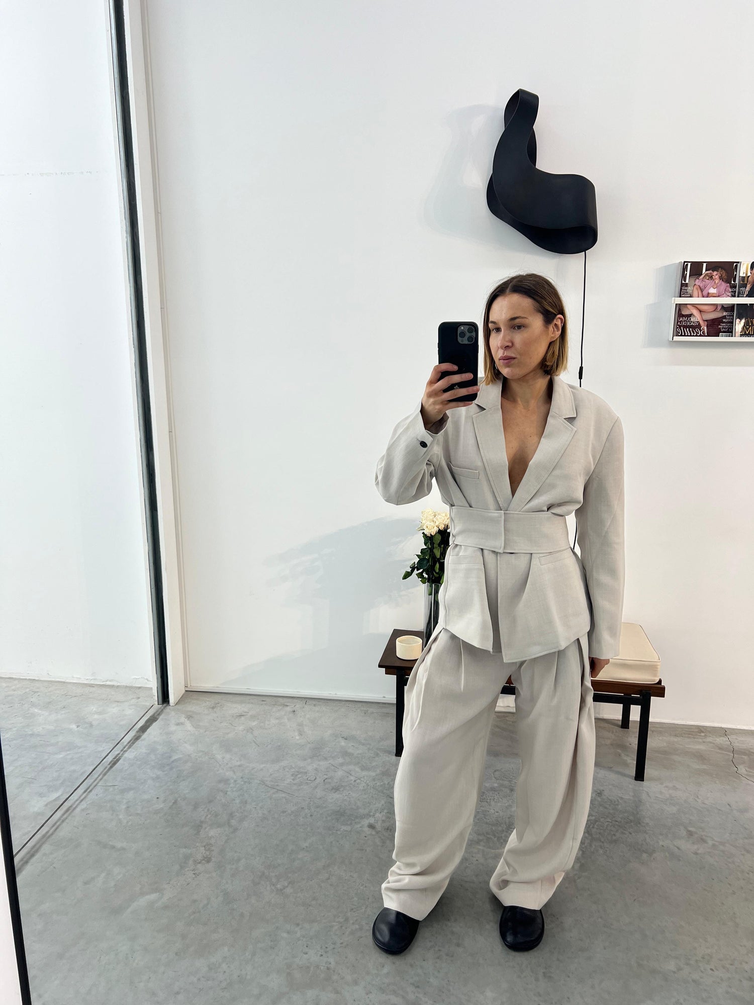 SONJA TROUSER IN URBAN CLAY PANTS IRO 