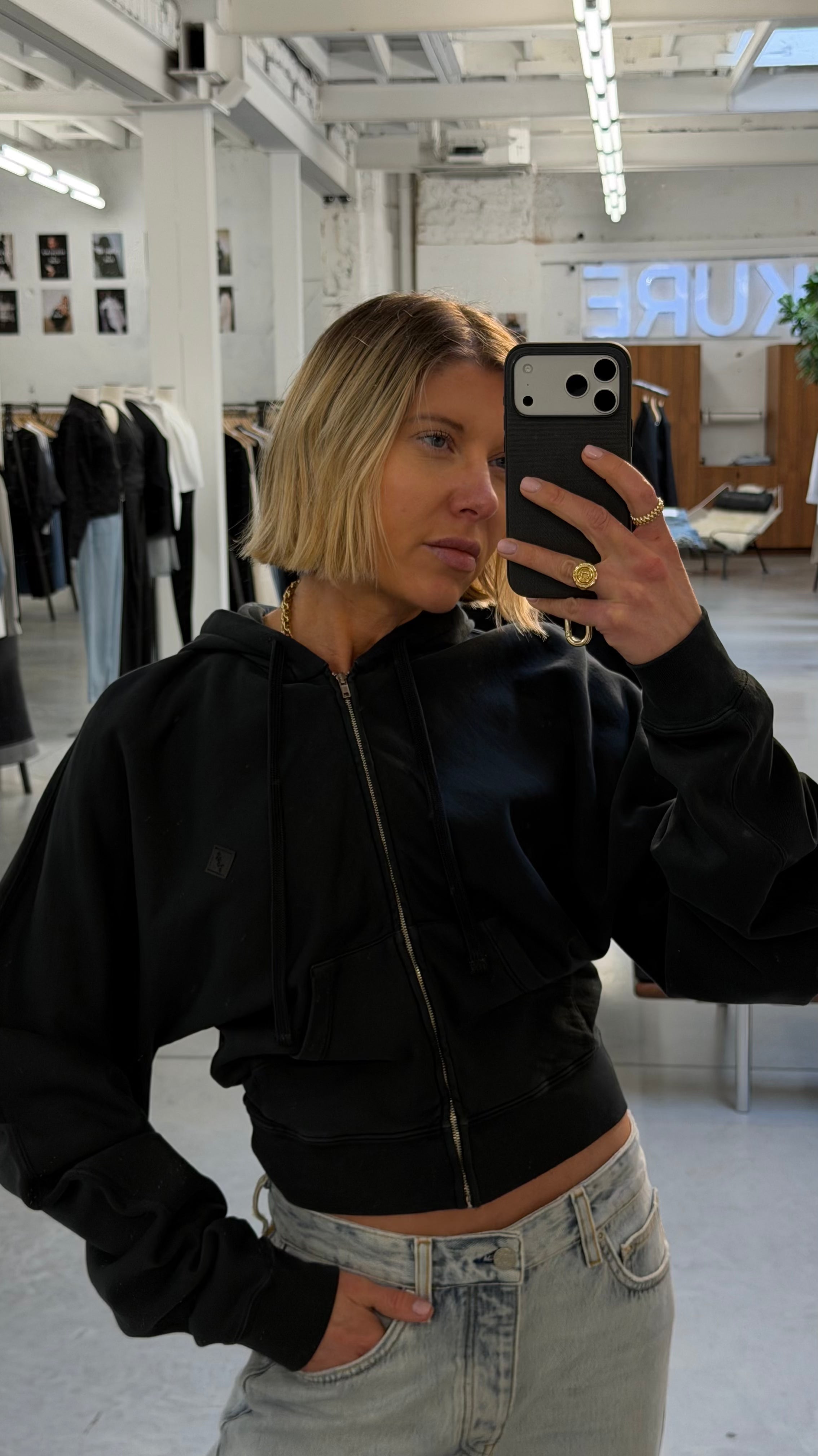 ZED SWEATER IN CARBON SWEATER HAIKURE 