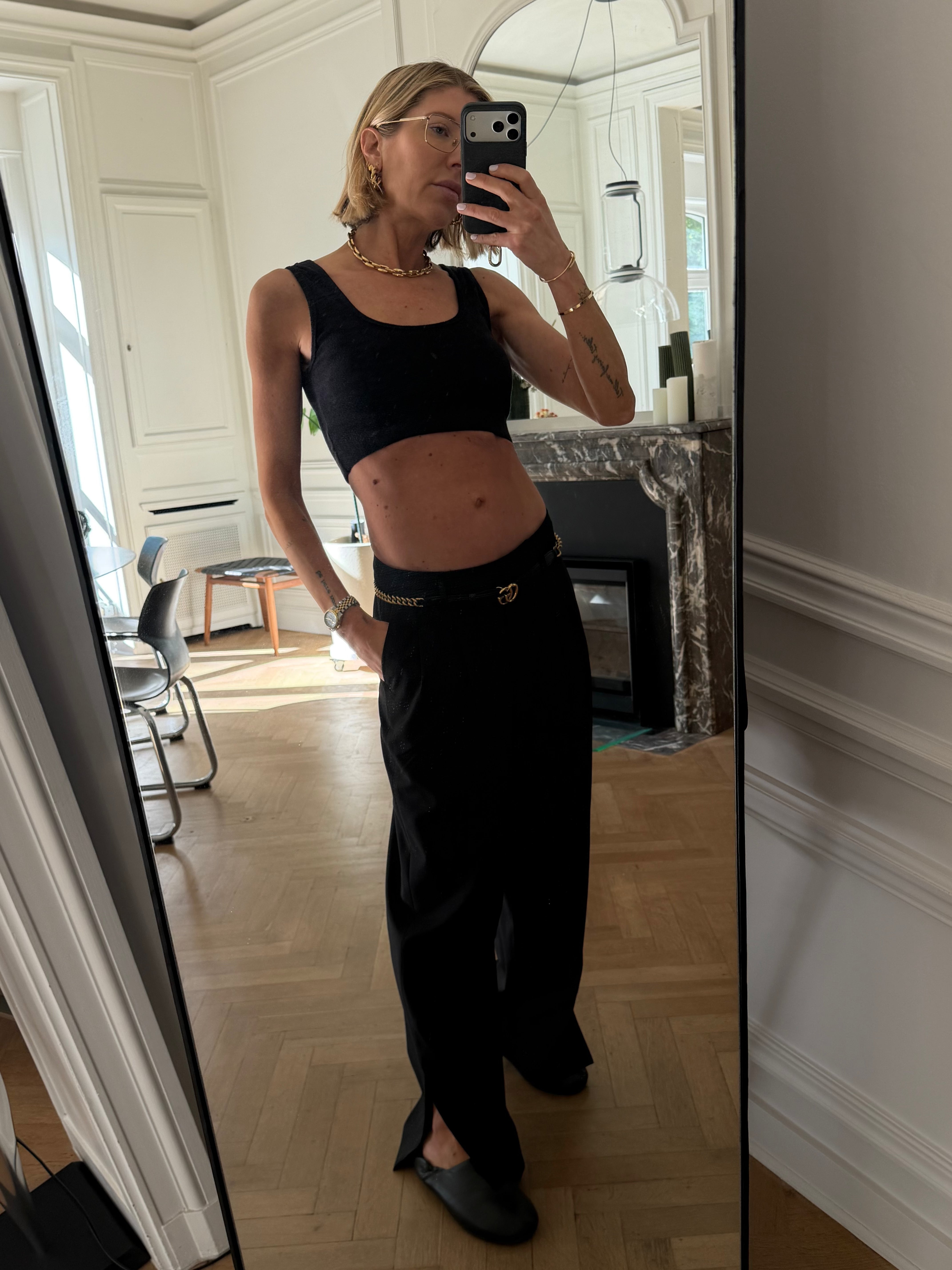 NUNO PANTS IN BLACK PANTS HERSKIND 
