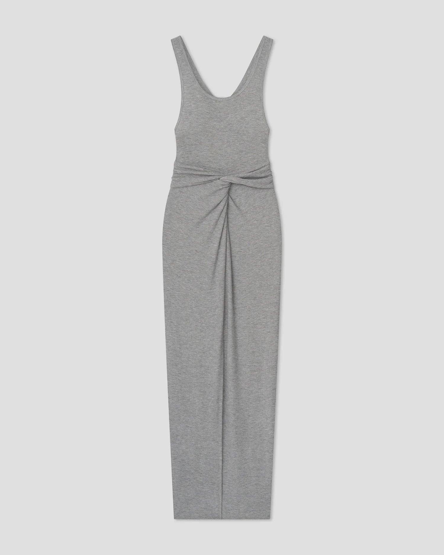 OFELIA TANK DRESS IN GREY MELANGE DRESS NANUSHKA 