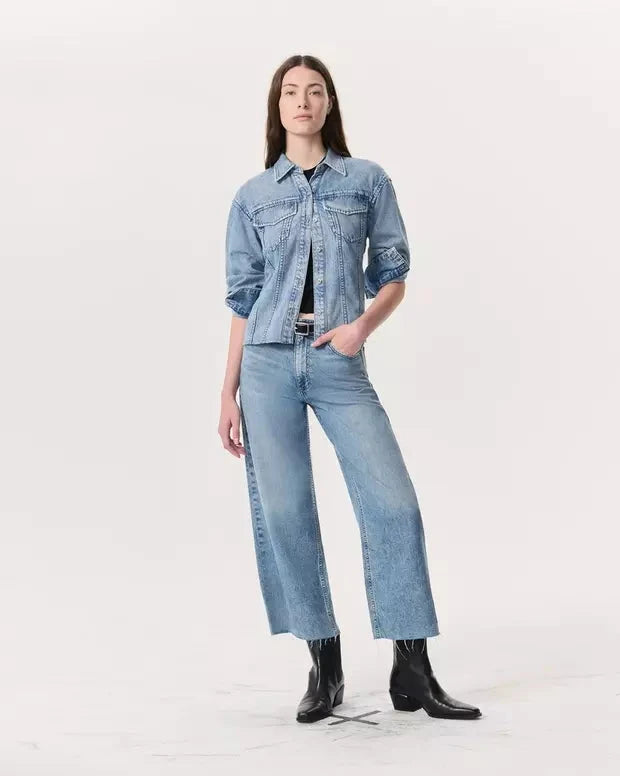 FEATHERWEIGHT ANDI HIGH RISE IN BEACON JEANS RAG&BONE 