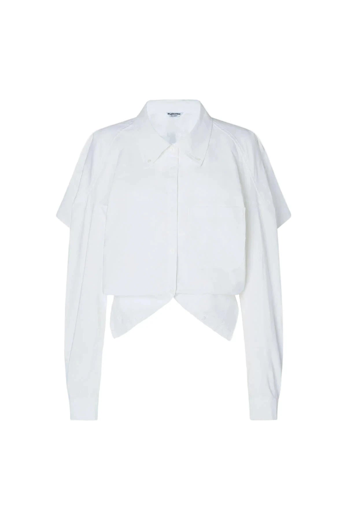 SHIRT CROP AND OPEN BACK SHIRT LA PISCINE 