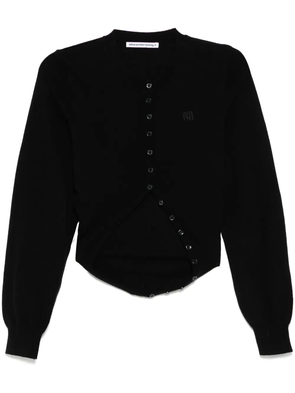 CARDIGAN WITH SPLIT HEM KNIT ALEXANDER WANG 