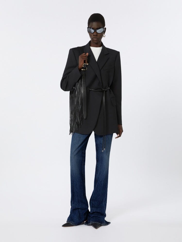 GLASSA BLAZER IN BLACK BLAZER MAXMARA 