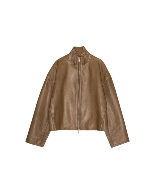 BONDED LEATHER JACKET