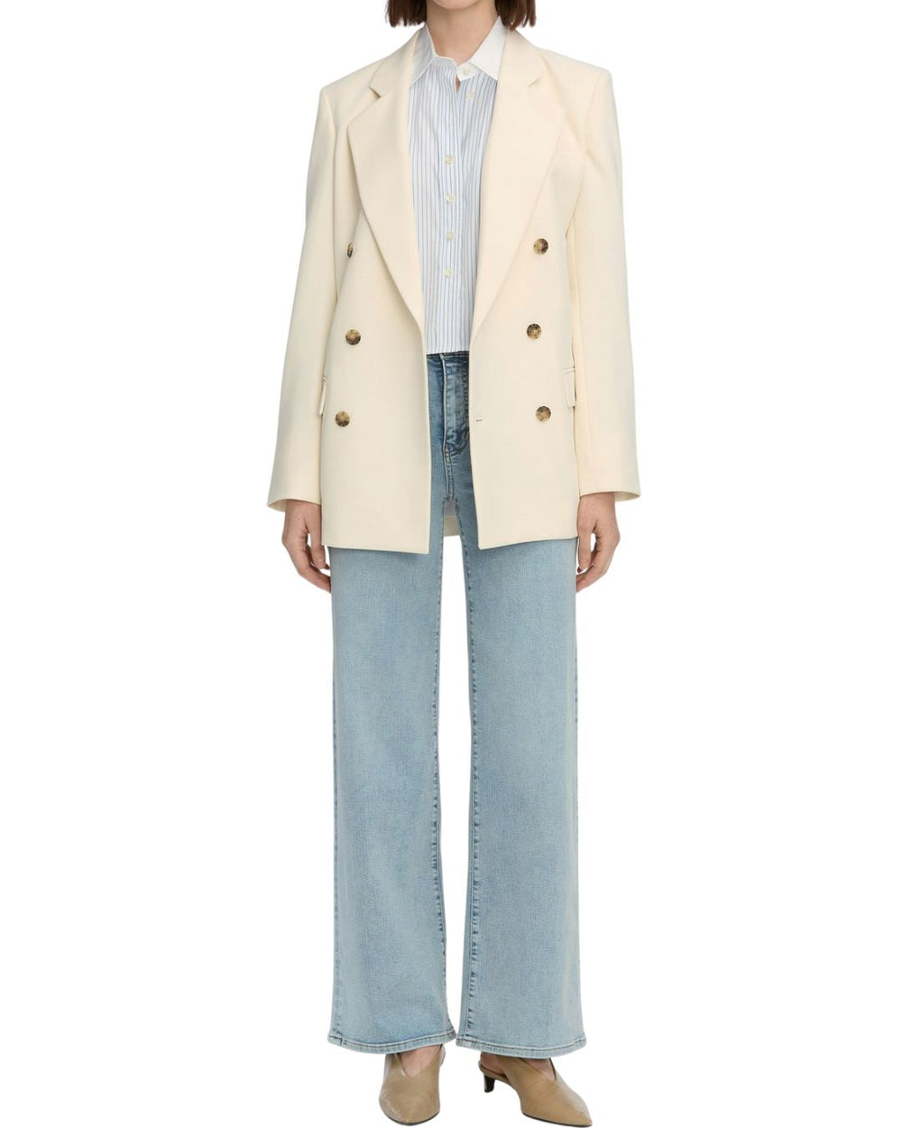 LE SLIM PALAZZO IN TRIBUTE JEANS FRAME 