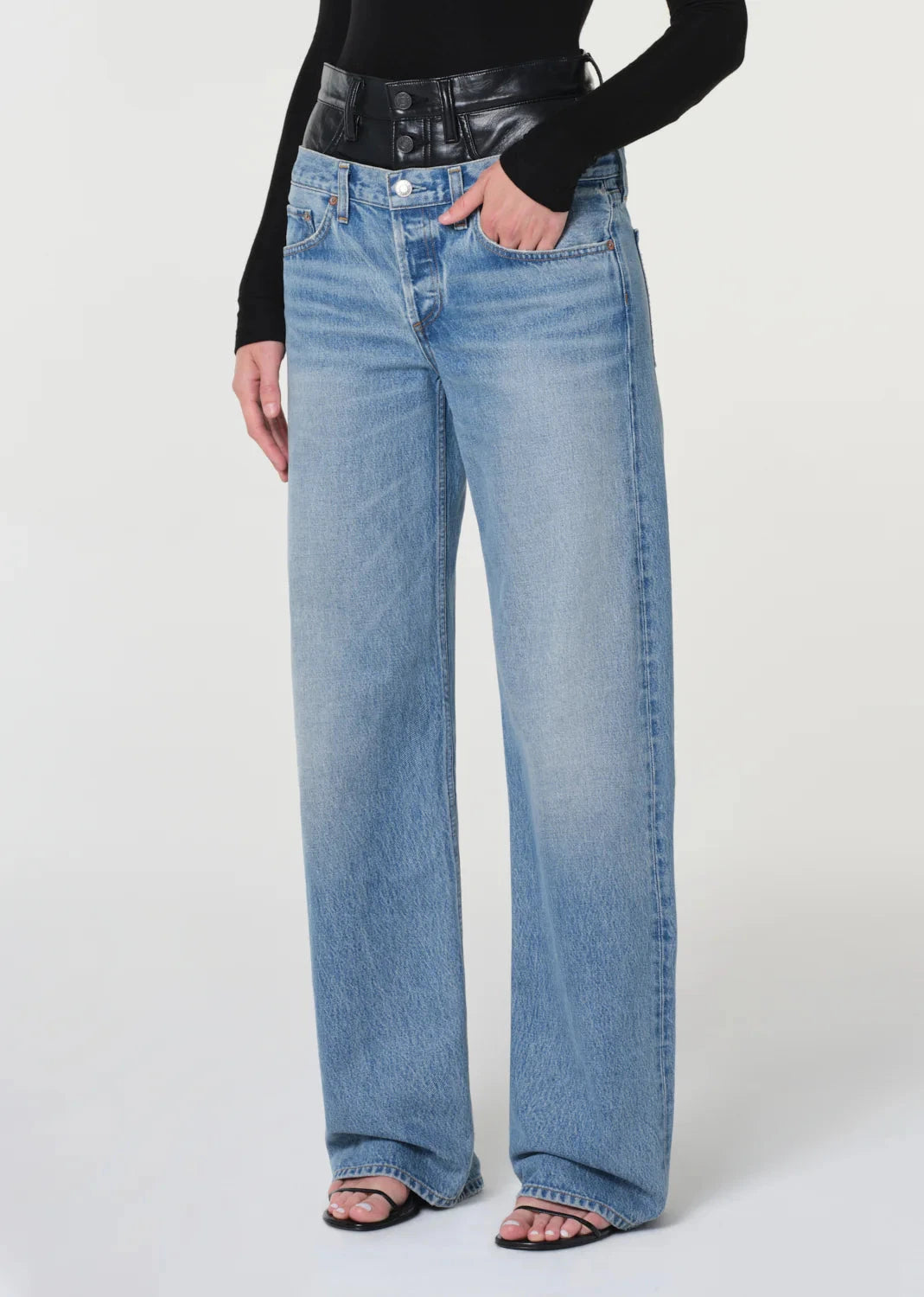 AGOLDE-ELSON JEAN-DETOX/OUTBREAK JEANS AGOLDE 