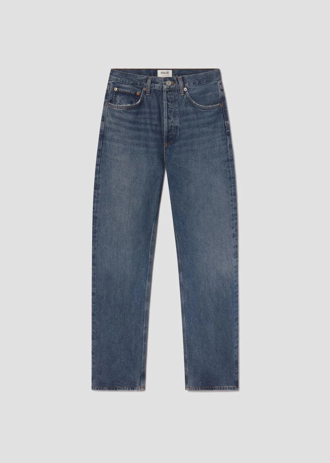 KELLY JEAN STRAIGHT IN BLUE ESSENCE JEANS AGOLDE 