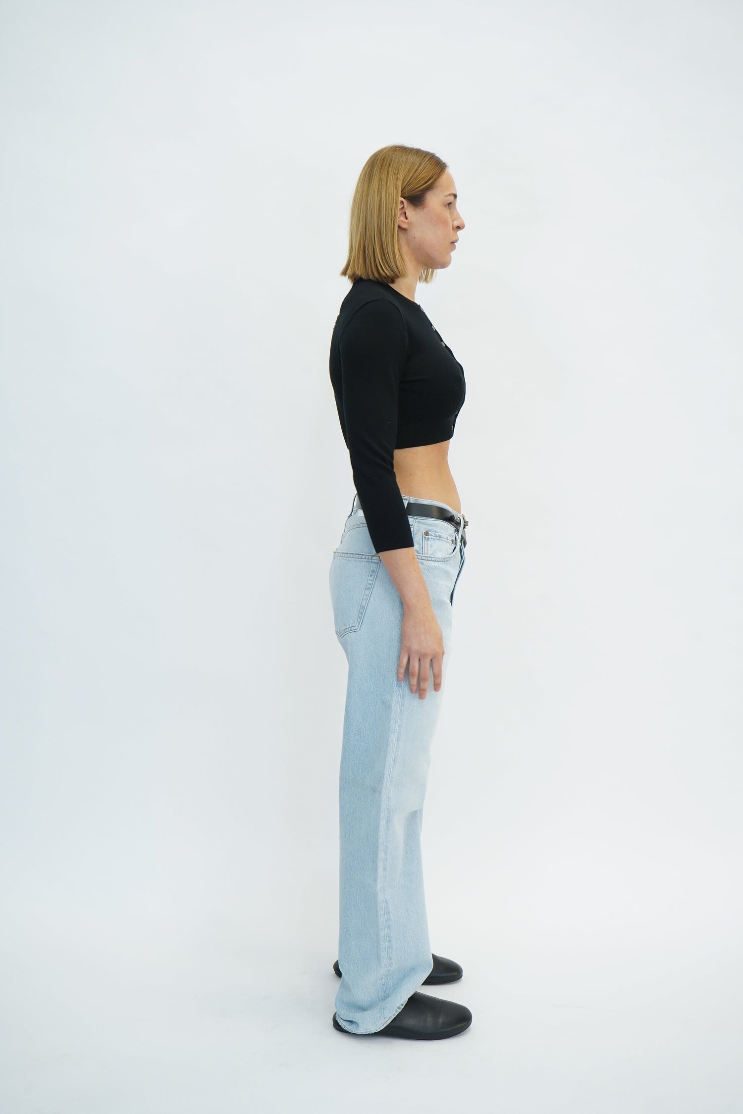 KELLY STRAIGHT JEANS IN WAVE JEANS AGOLDE 