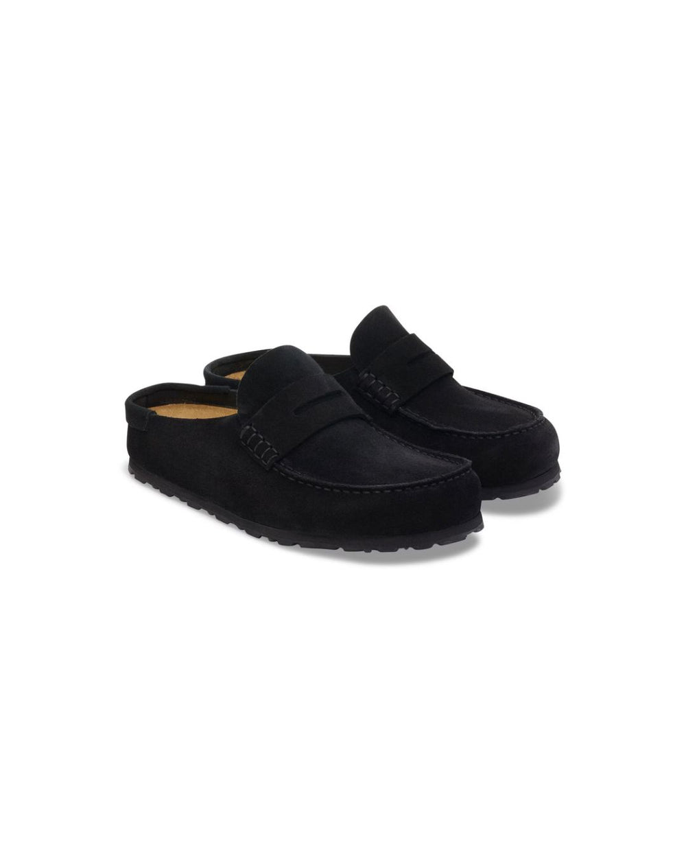 NAPLES LOAFERS BLACK SHOES BIRKENSTOCK 