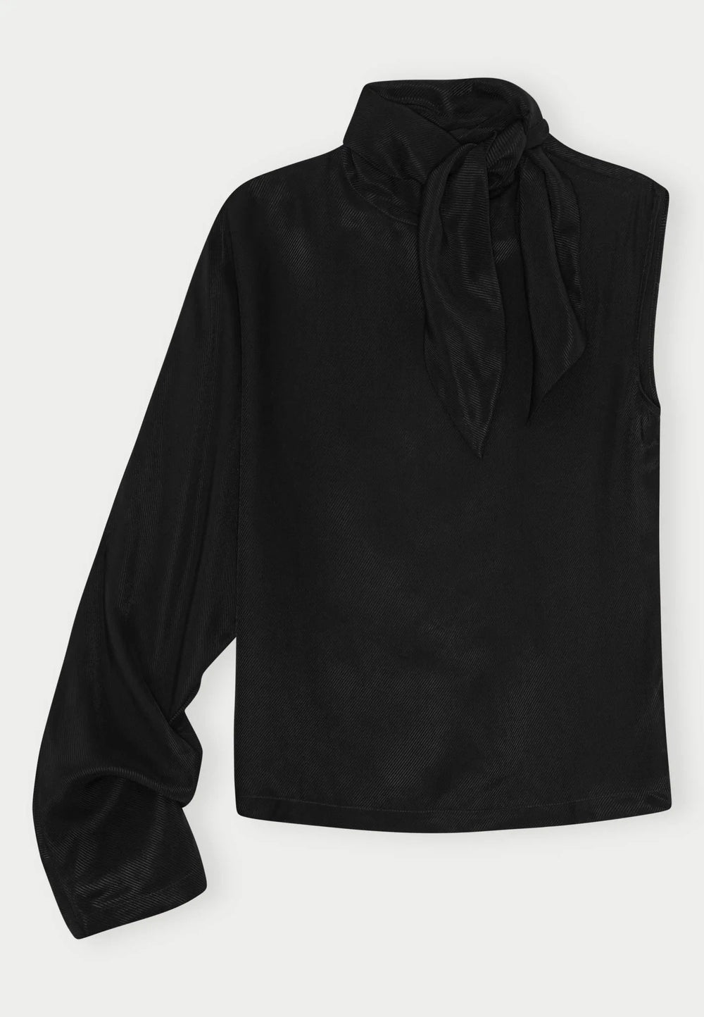 MAJA BLOUSE BLACK TOP HERSKIND 