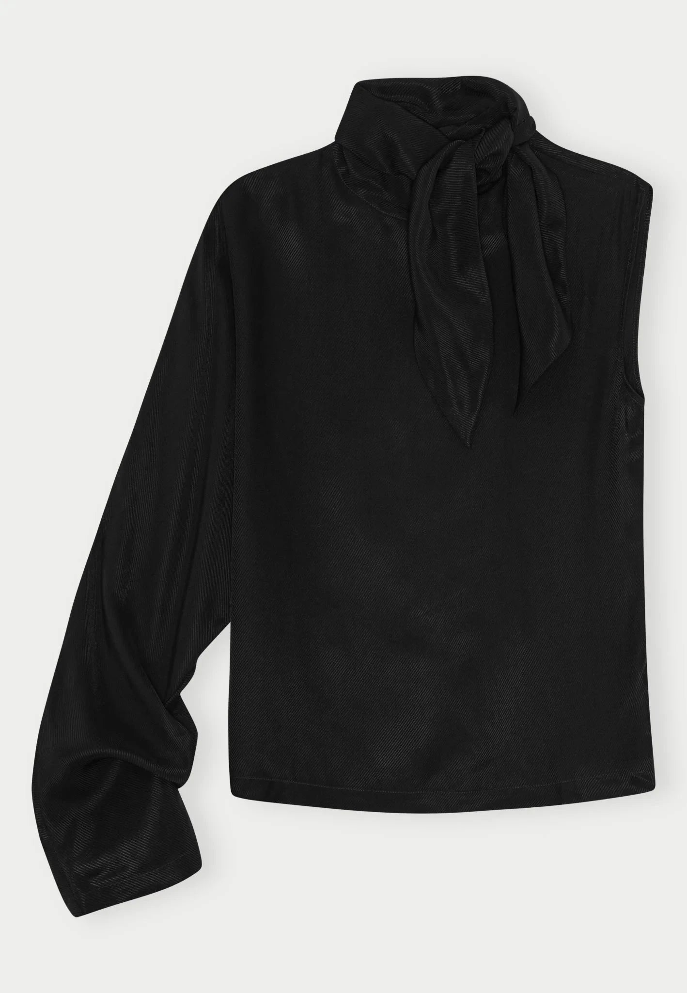 MAJA BLOUSE BLACK TOP HERSKIND 