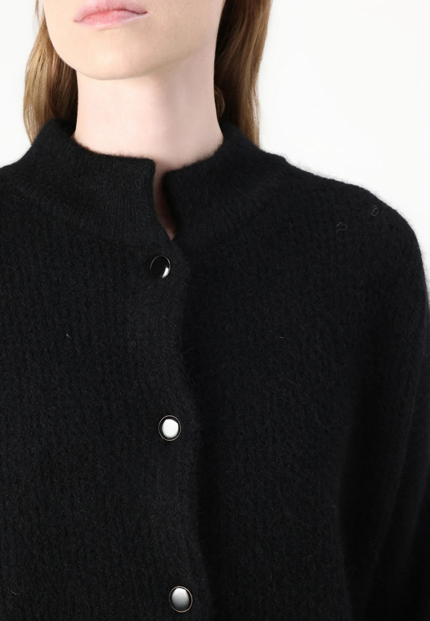 ALPHAGZ CARDIGAN BLACK CARDIGAN GESTUZ 