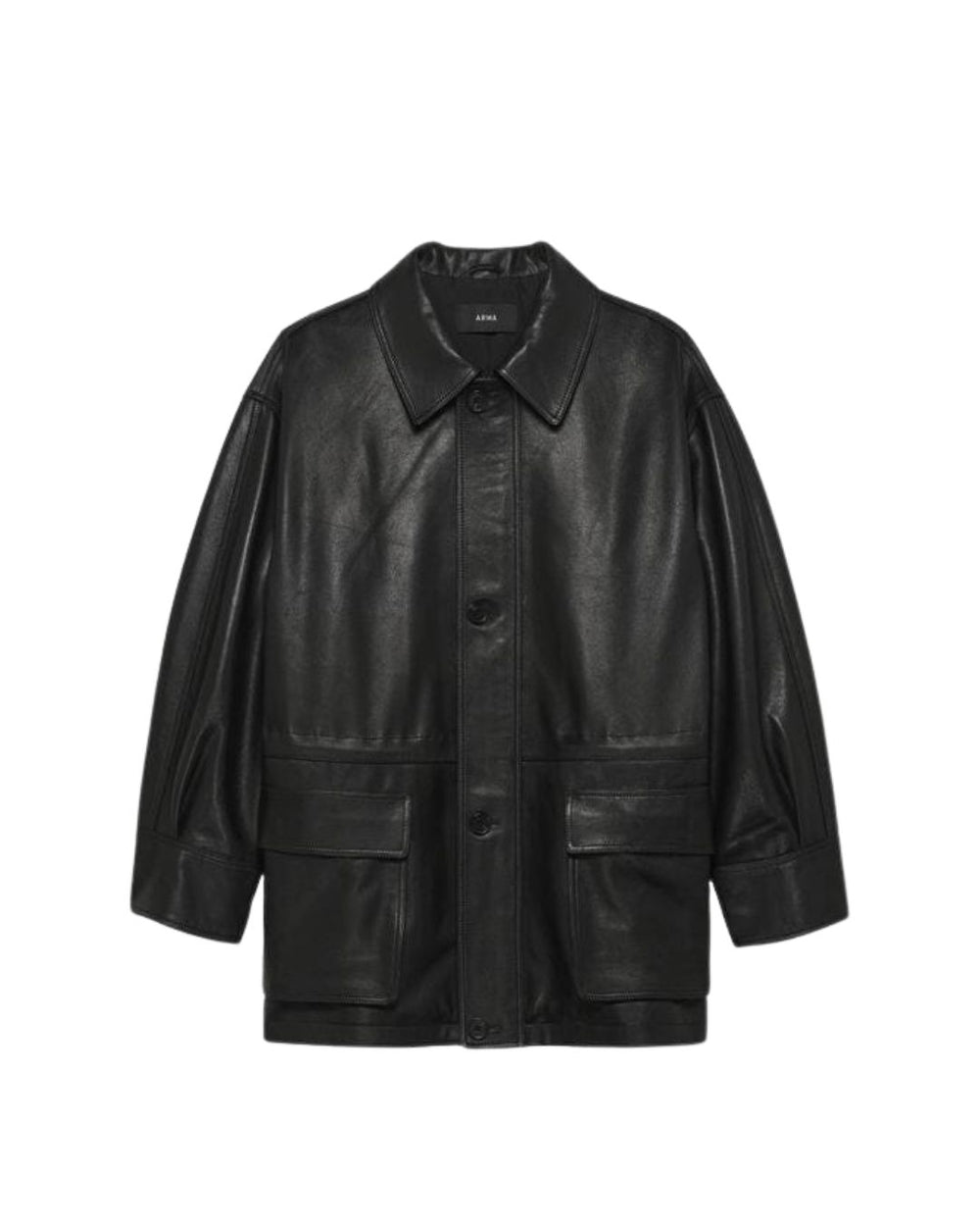 MAEVE LEATHER JACKET BLACK JACKET ARMA 