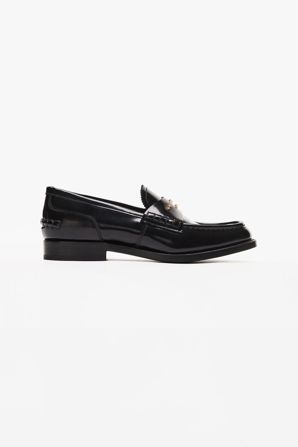 ALEXANDER WANG CARTER LOAFER BLACK SHOES ALEXANDER WANG 
