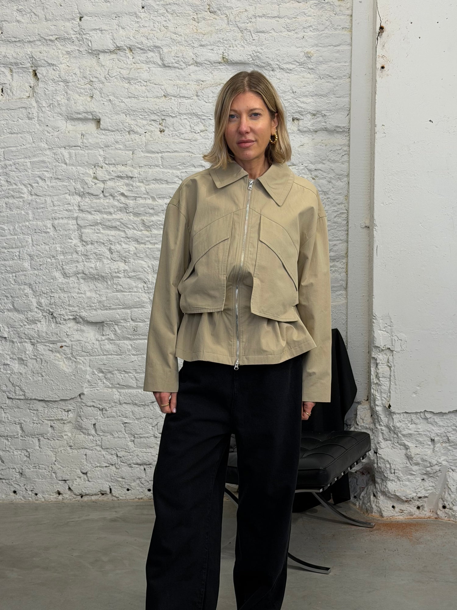 MILANO JACKET IN BISON JACKET HERSKIND 