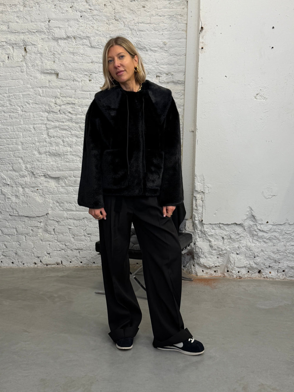 JACQUIE FAUX FUR JACKET JACKET BY MALENE BIRGER 