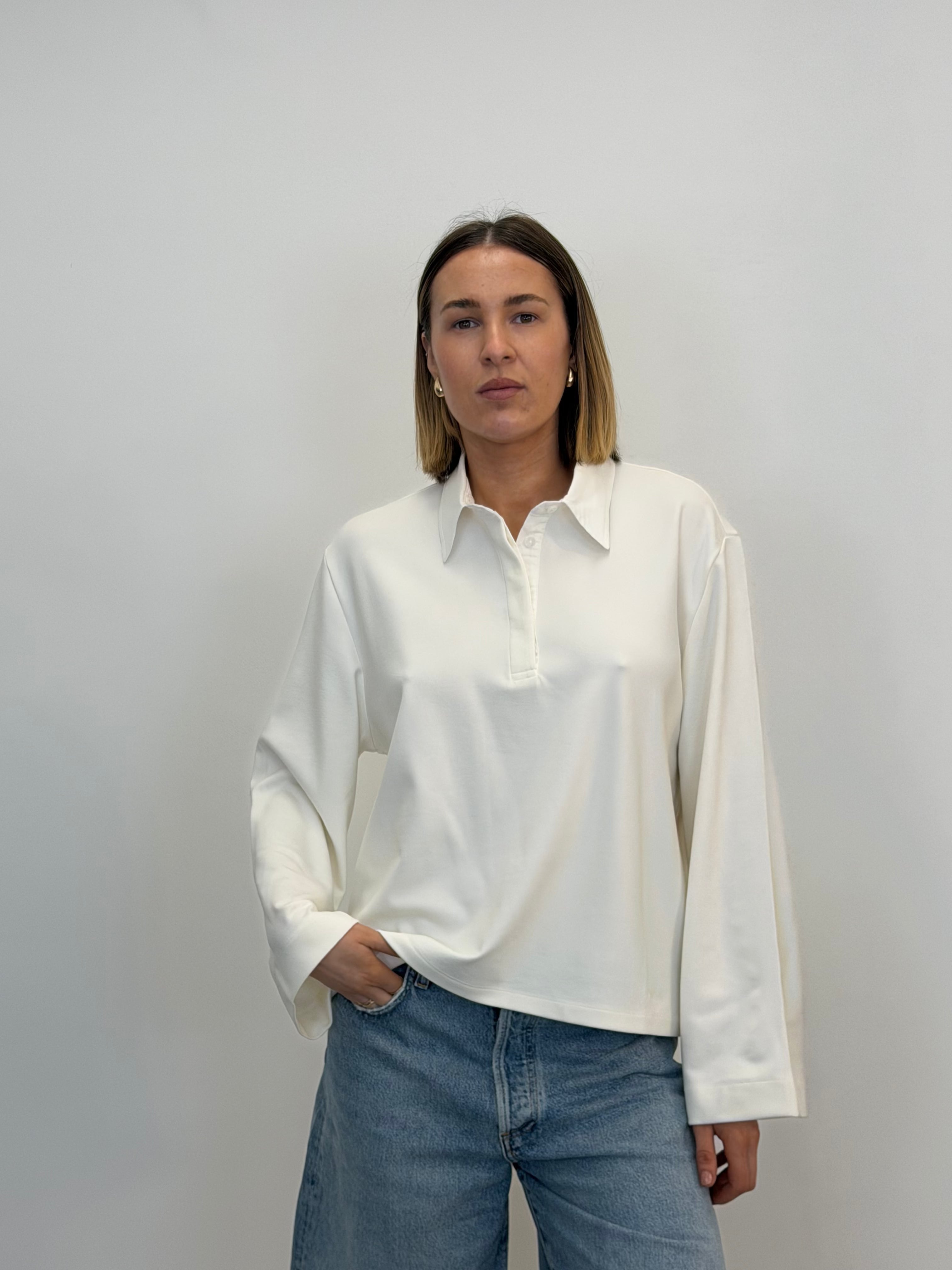JANELLE TOP IN CREAM TOP STYLEIN 