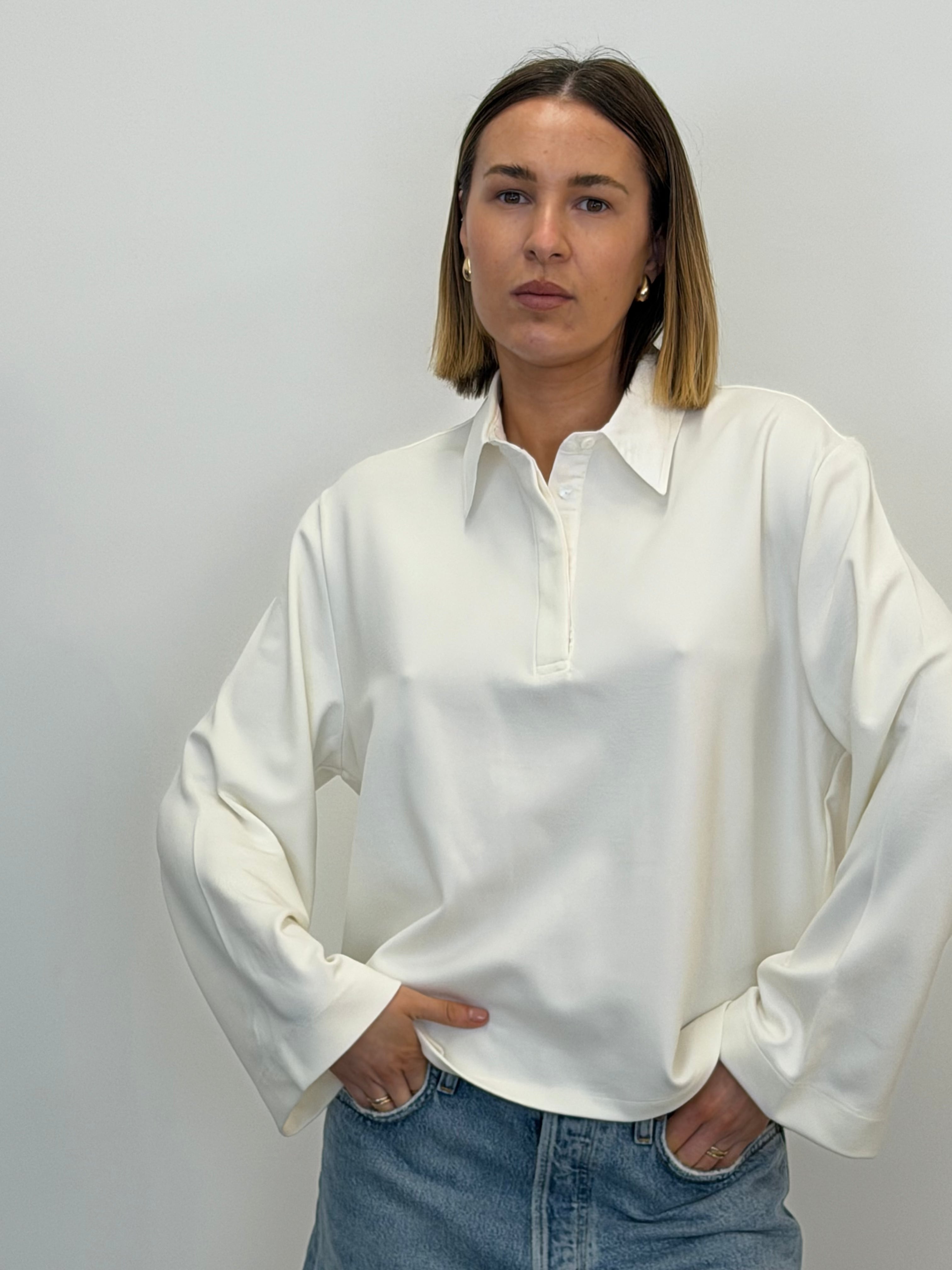 JANELLE TOP IN CREAM TOP STYLEIN 
