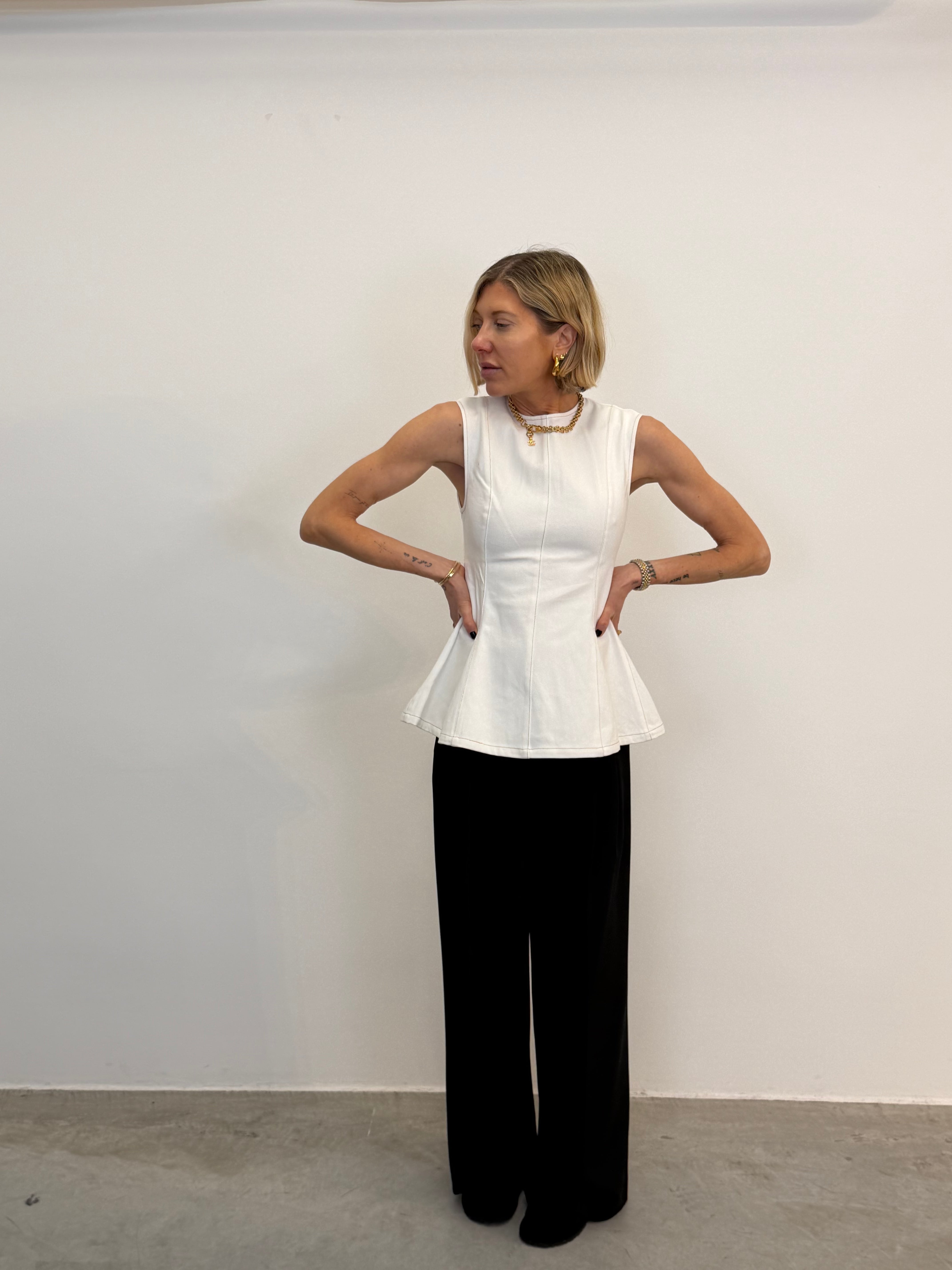 CAPUCINE TOP IN OFFWHITE TOP ONE&OTHER 