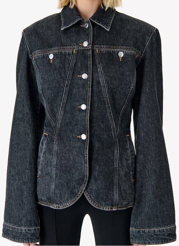 ILOAN JACKET IN STEEL DENIM JACKET IRO 