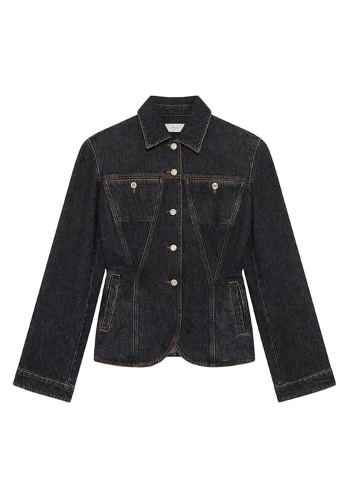 ILOAN JACKET IN STEEL DENIM