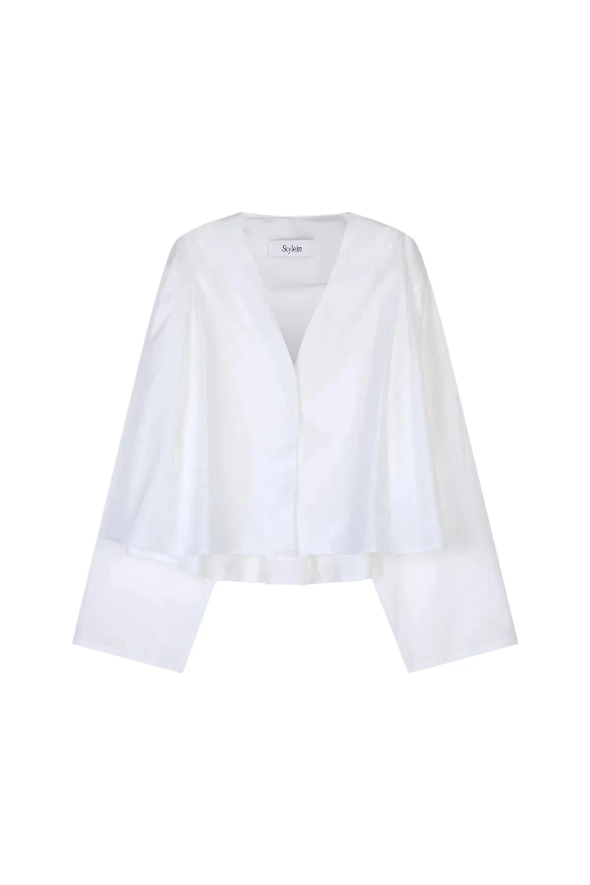 JAYLENE SHIRT-WHITE SHIRT STYLEIN 