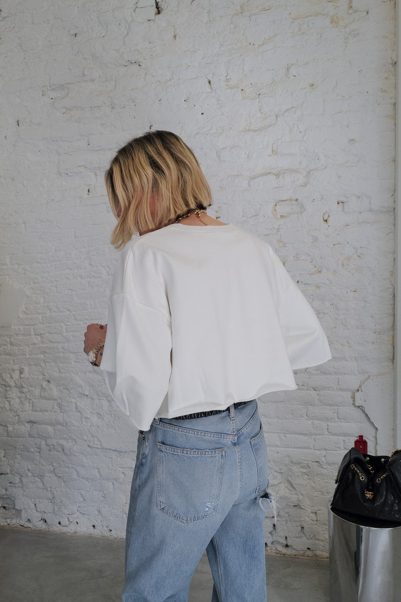 SEMI SWEAT IN IVORY T-SHIRT KURE 