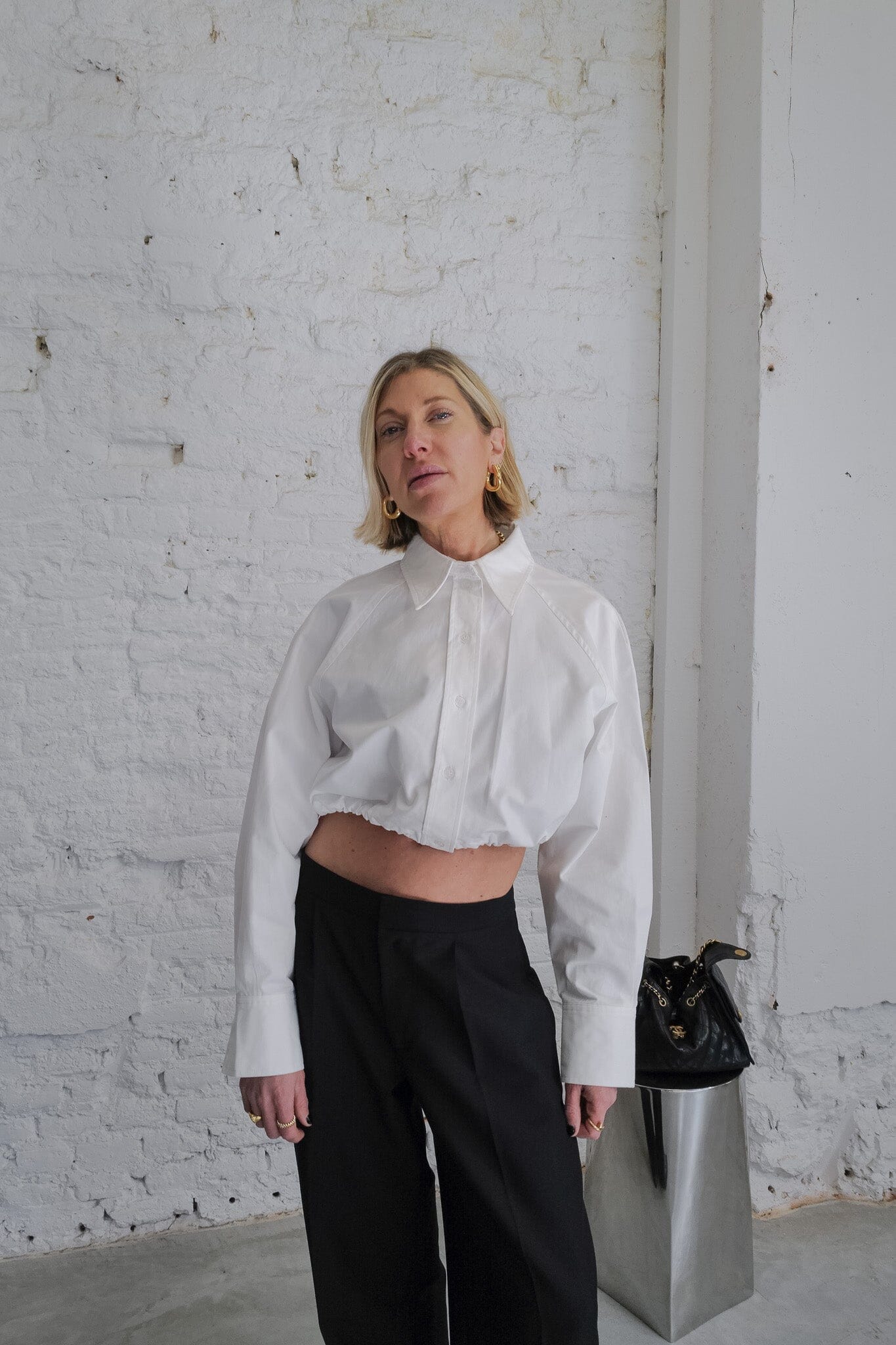 SOFIE ELASTIC SHIRT SHIRT KURE 