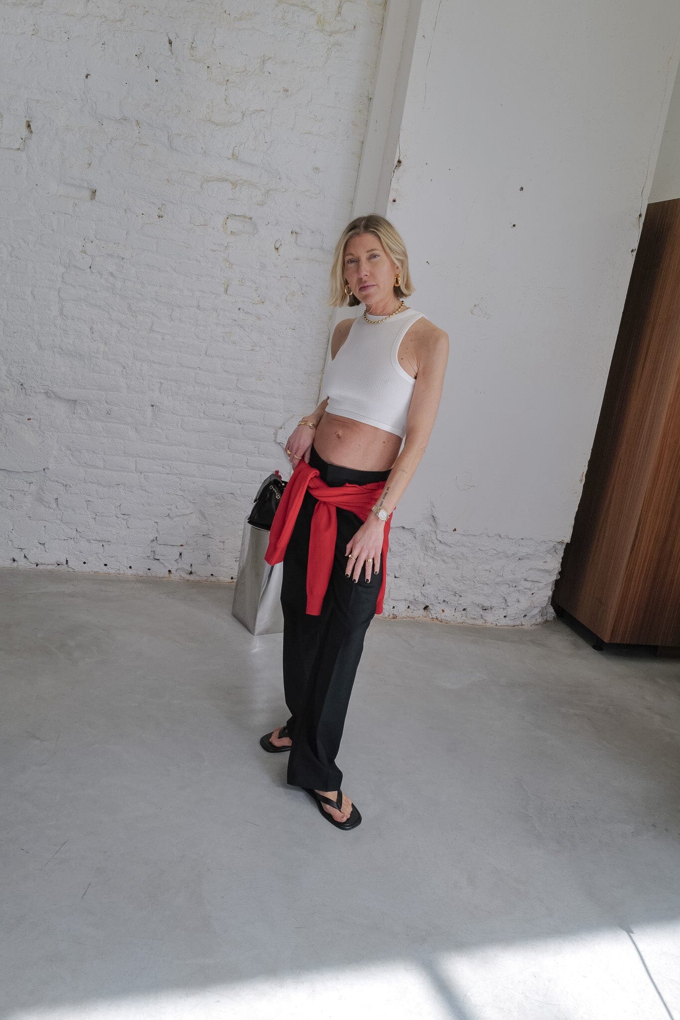 TORY CROP TANK TOP TOP KURE 