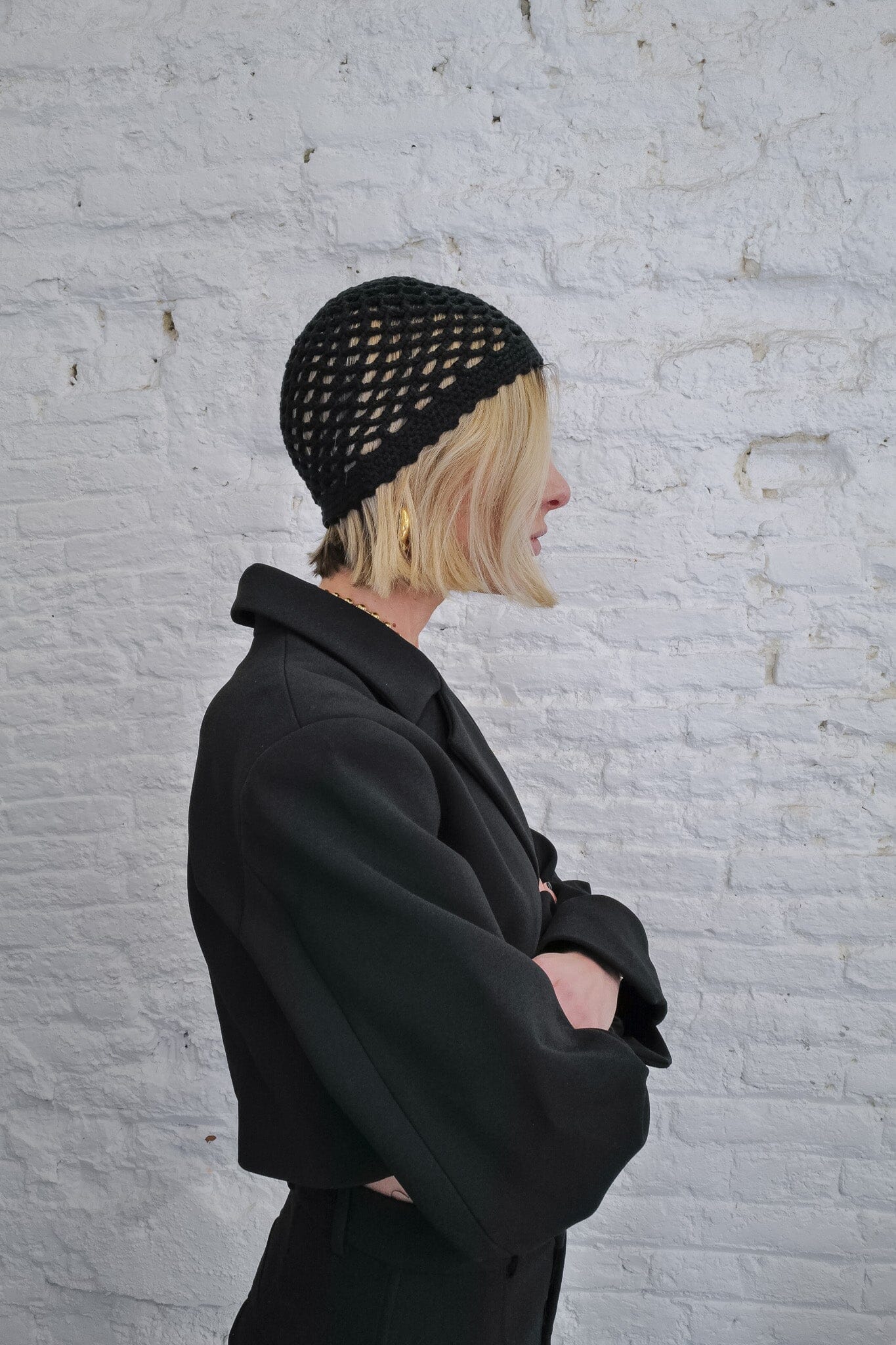 JONOS CROPPED HEAVY BLAZER BLAZER KURE 