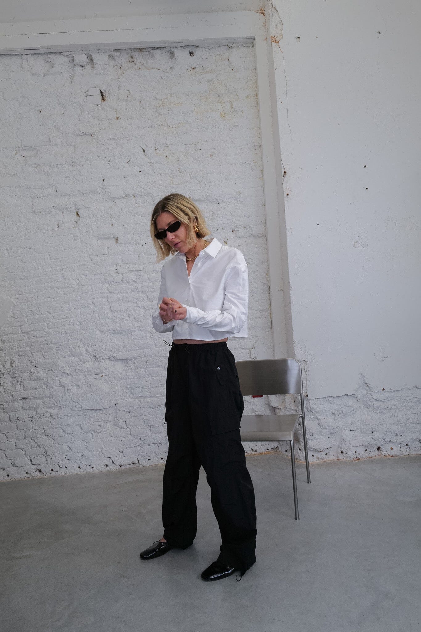 CELINE POPLIN SHIRT SHIRT KURE 