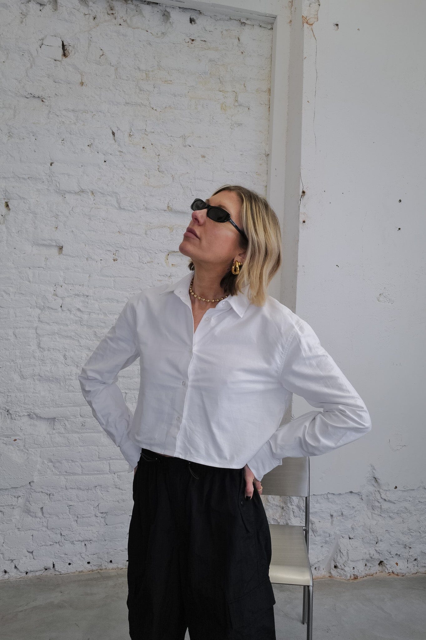 CELINE POPLIN SHIRT SHIRT KURE 