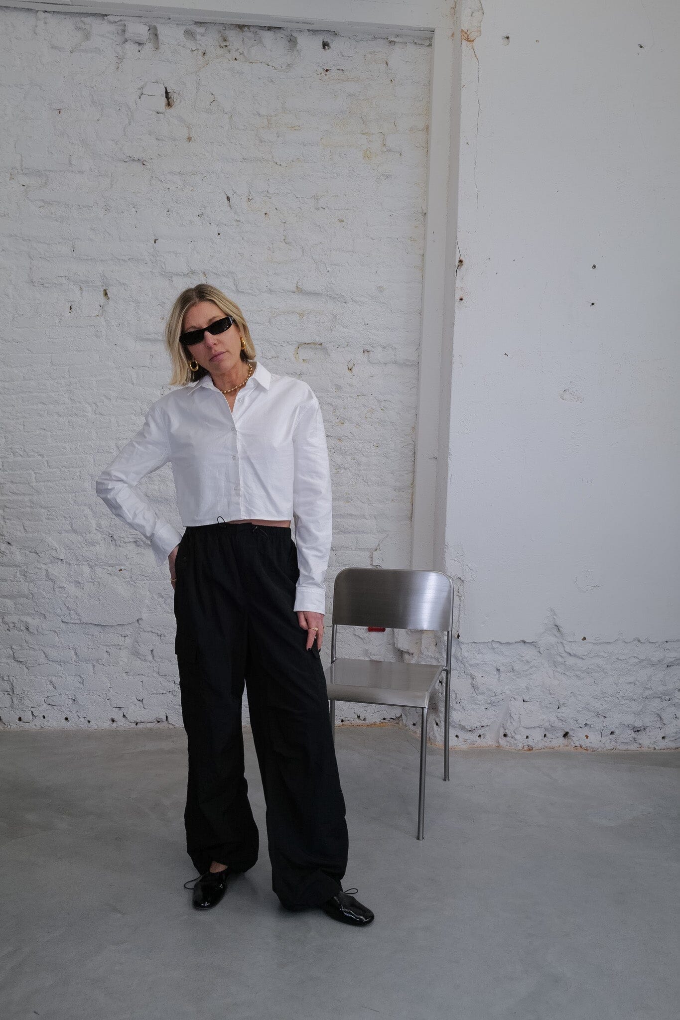 CELINE POPLIN SHIRT SHIRT KURE 