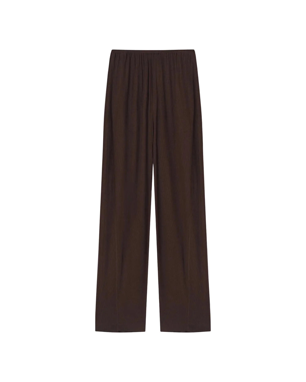 ZOELA FLUID JERSEY PANTS IN BLACK PANTS NANUSHKA 