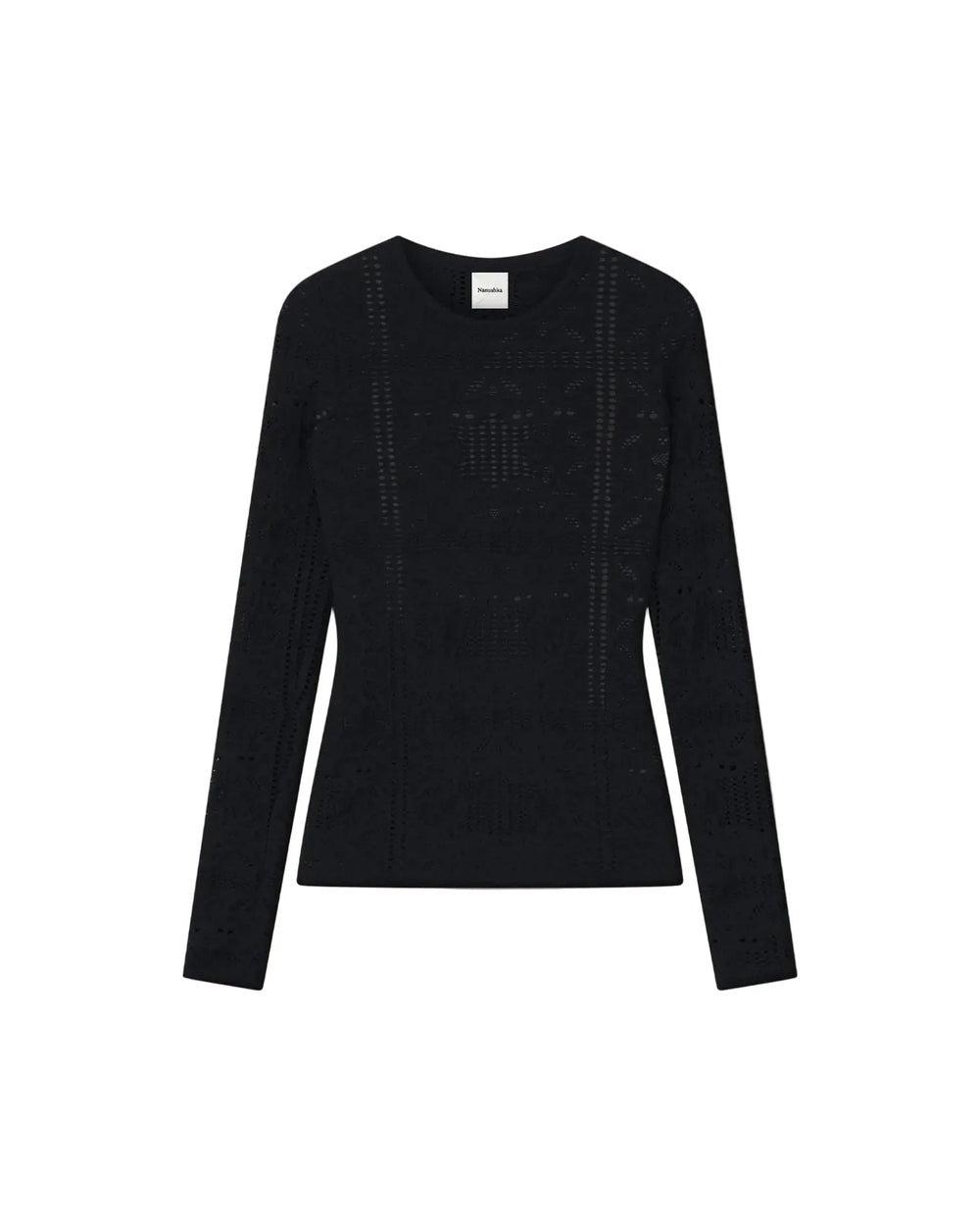 LYMEE TOP IN BLACK TOP NANUSHKA 