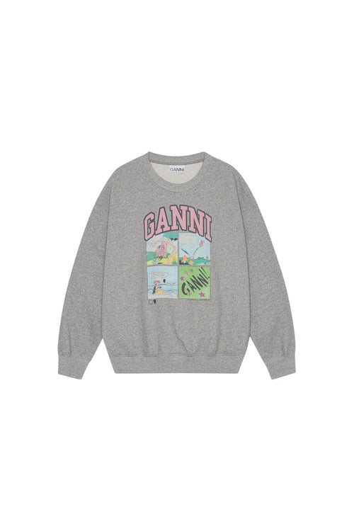 SWEATSHIRT WITH GANNI LOGO