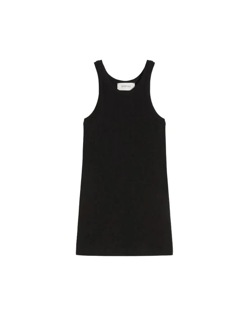 FUMATO TANK TOP IN BLACK TANK TOP MAXMARA 