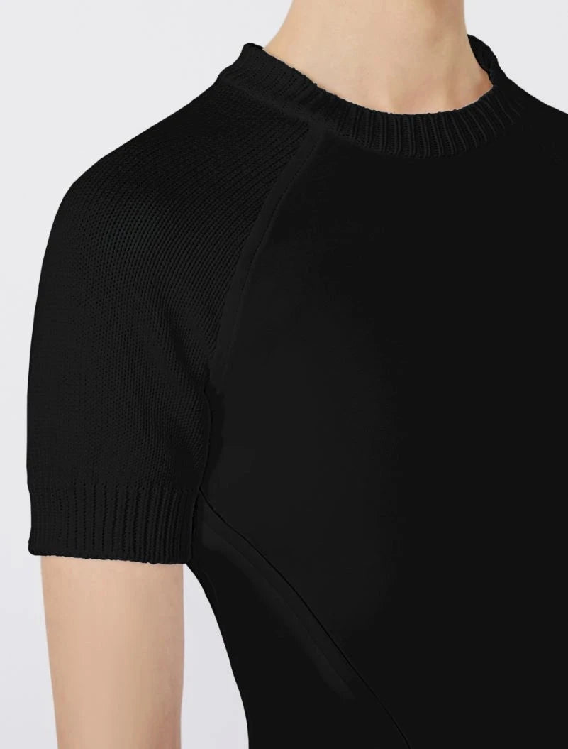 EGREGE BLOUSE IN BLACK T-SHIRT MAXMARA 