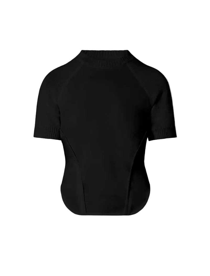 EGREGE BLOUSE IN BLACK T-SHIRT MAXMARA 