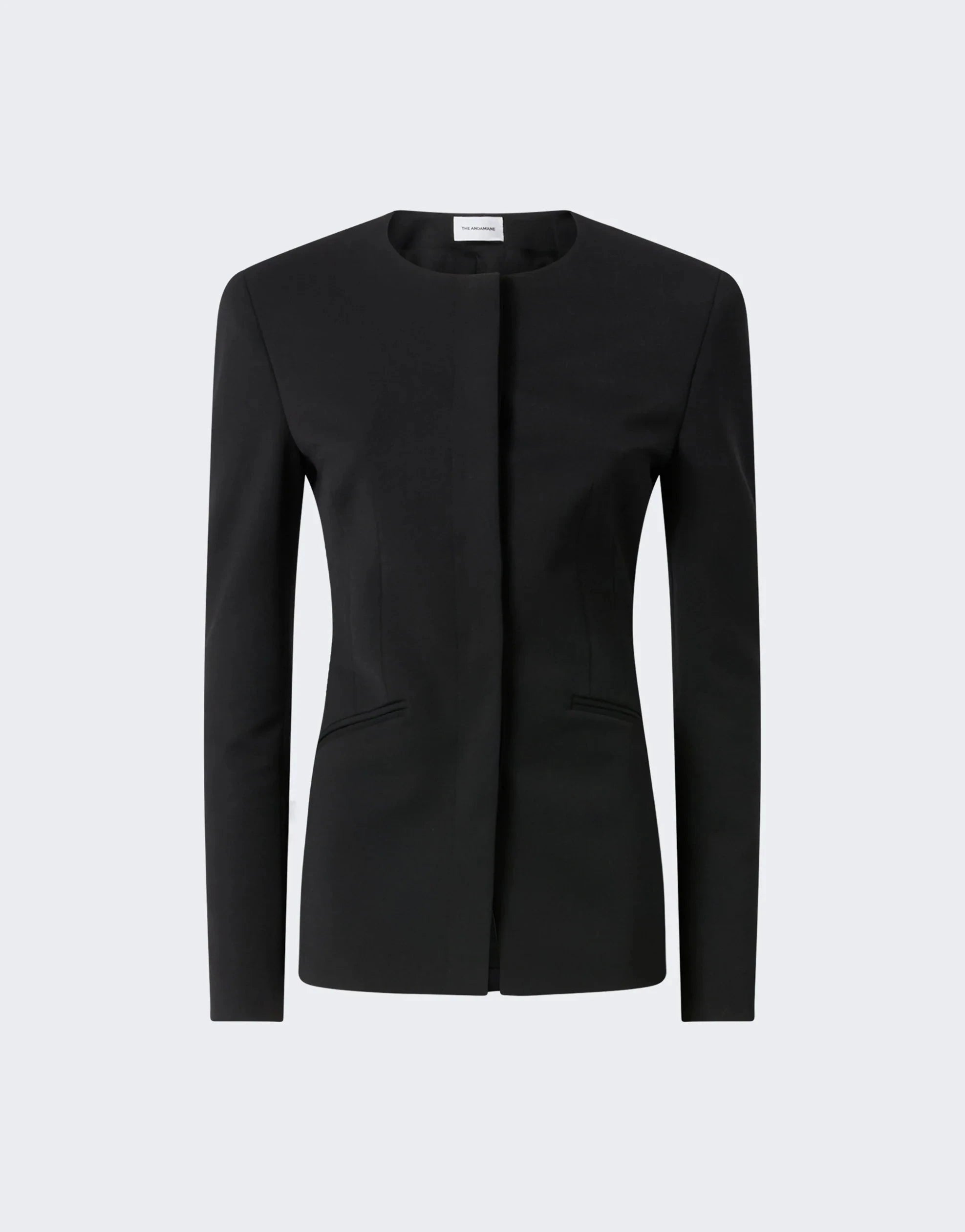 MELANIE 90’S JACKET IN BLACK JACKET THE ANDAMANE 