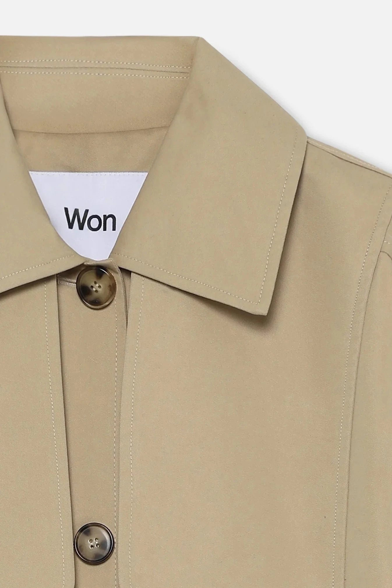 TENNA TRENCHCOAT IN BEIGE COAT WON HUNDRED 