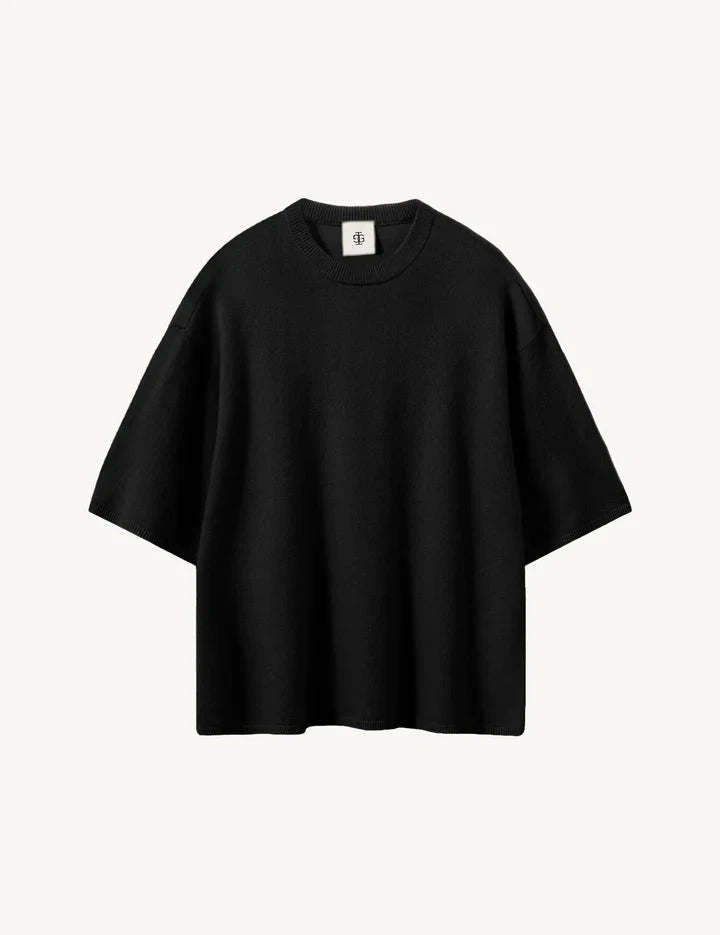 COMO OVERSIZED TEE IN BLACK T-SHIRT THE GARMENT 