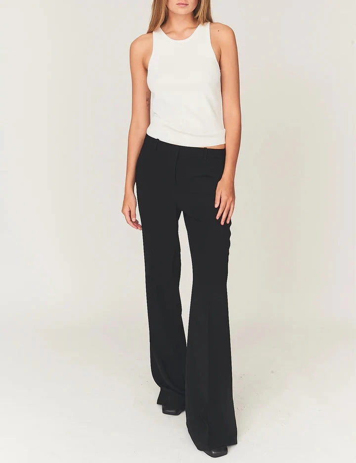 CREPE WIDE PANTS IN BLACK PANTS THE GARMENT 