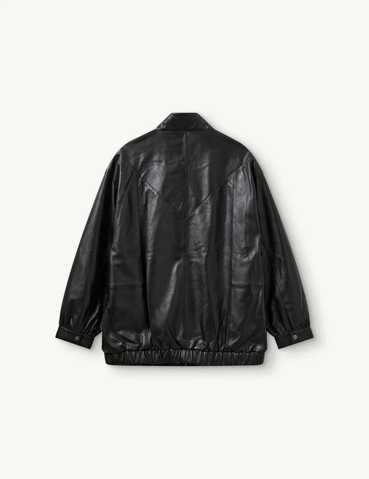 THE GARMENT SOHO BOMBER IN BLACK JACKET THE GARMENT 