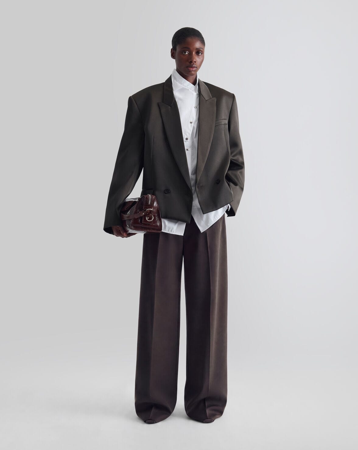 AGAIN JACKET IN GRAPHITE JACKET IRO 