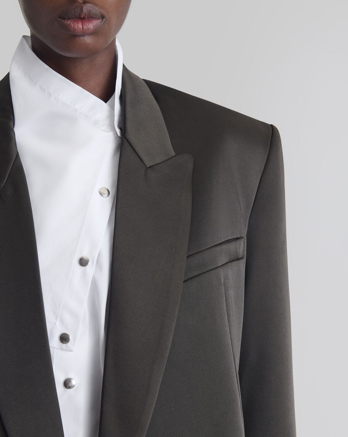 AGAIN JACKET IN GRAPHITE JACKET IRO 